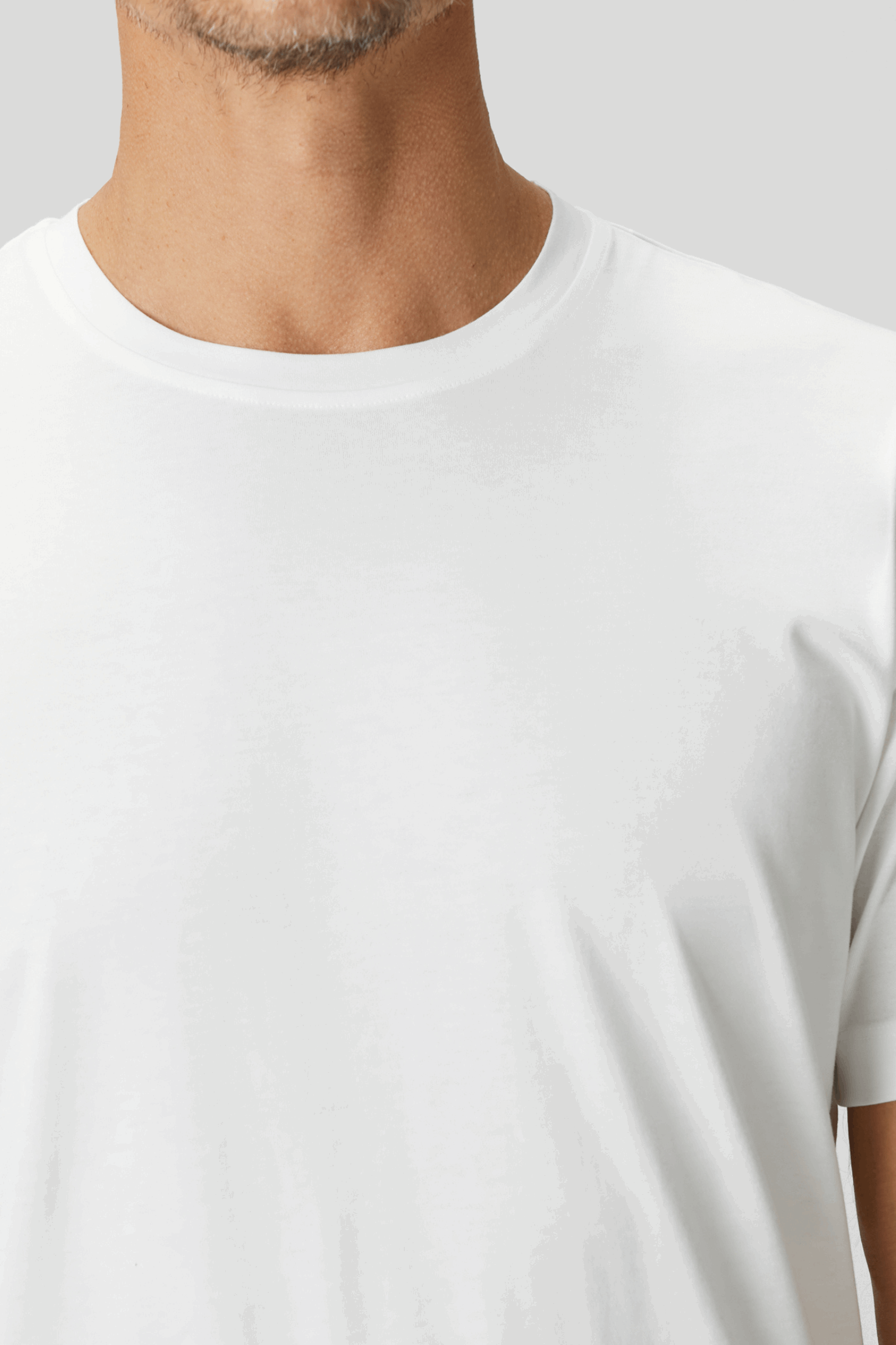 ROBERT Oversized Mısır Pamuklu Beyaz Tişört