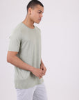 BRAD 100% Saf Keten Açık Yeşil Tişört
