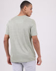 BRAD 100% Saf Keten Açık Yeşil Tişört