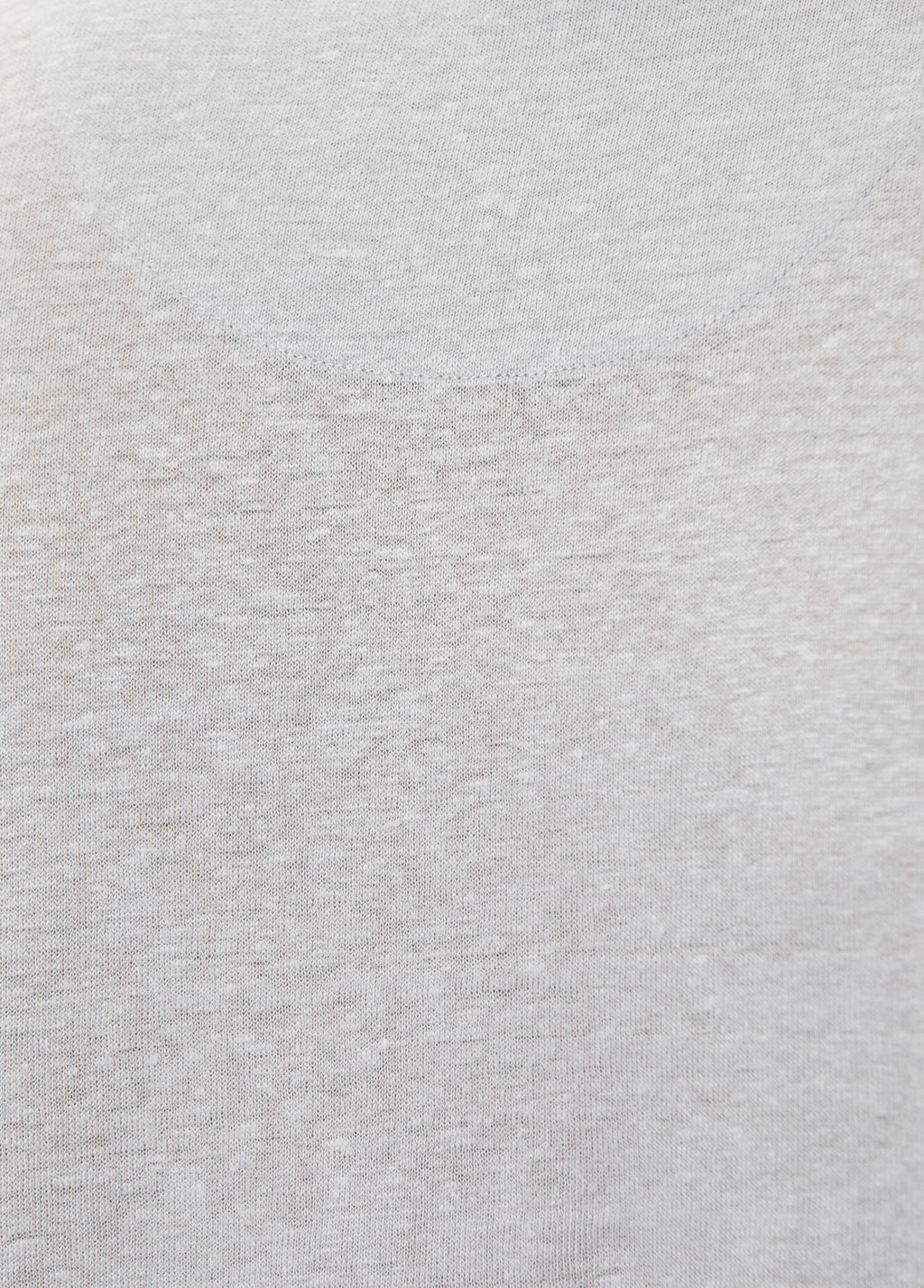 100% Keten Linensoft™ Kumaş Regular Kalıp Polo Yaka Tişört
