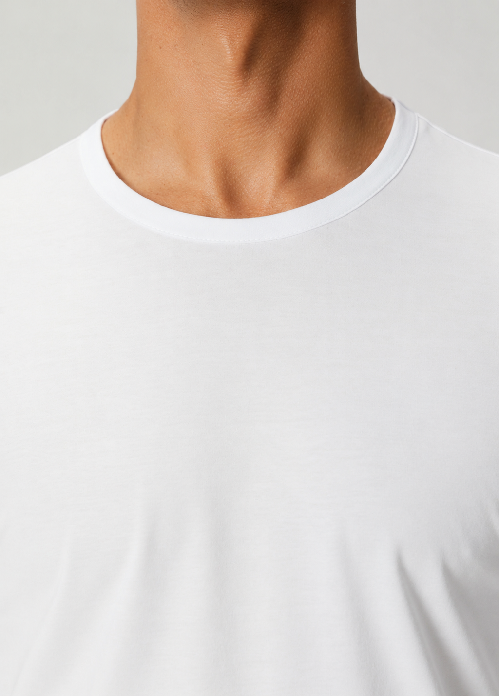 Mısır Pamuklu Gentlesoft™ Kumaş Regular Kalıp Uzun Kollu Bisiklet Yaka Tişört